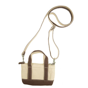 Japanese-style minimalist mini canvas bag with color blocking, suitable for crossbody or tote bags, perfect for commuting and - Product Image 1