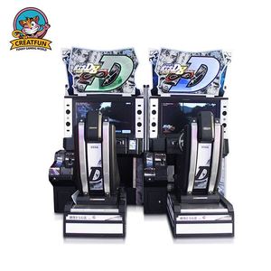 Jeux d'arcade vidéo commerciaux populaires à monnayeur : Jeu de course de voitures pour enfants avec seau, à vendre - Product Image 2