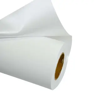 Media Roll Print for Latex Blank Pure Plain Art Cotton Fabric Canvas Roll Polyester Inkjet Printing White Painting 1 Roll 120G