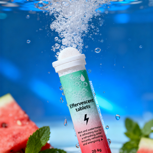 Comprimés effervescents de vitamine C 1000 mg avec magnésium, zinc, vitamine E et potassium Vitamina C Efervescente 20 comprimés - Product Image 3