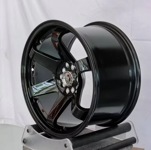 Cerchi in lega antigraffio <span class=keywords><strong>14</strong></span> 15 16 17 pollici 8x10 0/114.3mm PCD per Ford Focus Design personalizzato finitura nero opaco - Product Image 6