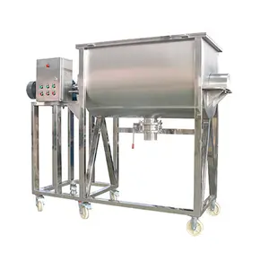 500L şerit tipi yatay karıştırıcı/deterjan/baharat tozu karıştırma makinesi