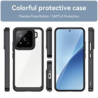 Funda de TPU colorida transparente para Xiaomi 15 5G Civi 3 13T 14 Ultra 12s 13 Pro 14 12X, funda protectora trasera para teléfono