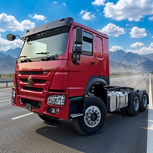 Camión HOWO de Grado Industrial Reacondicionado, Sinotruk HOWO TX 6x4, Cabeza Tractora Usada para Ingeniería Civil - Product Image 1