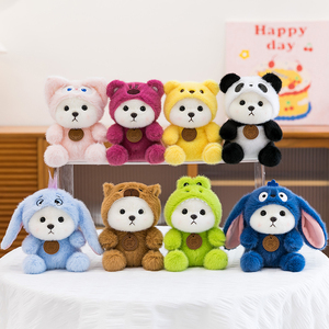 Wholesale Retail Transformed Plush Toy Creative Cute Cartoon Stuffed Desk Buddy Doll Factory Direct Sale <strong>Stitch</strong> <strong>Teddy</strong> <strong>Bear</strong> - Product Image 1