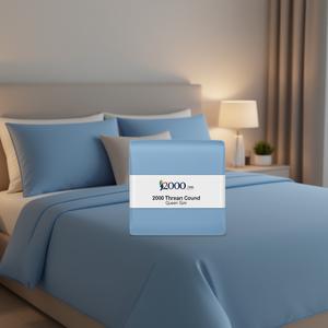 Juego de Sábanas de Microfibra de 2000 Hilos, Tamaño Queen, Sin Arrugas, para Uso Doméstico - Product Image 2