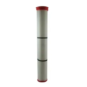 OEM Quality Top Mounted Industrial Air Filter Cartridge New Stainless Steel PP Fiber Dust Removal for Industrial Dust Filtration