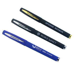 Stylo à bille personnalisé 142 mm, encre noire, pointe en acier inoxydable, corps en métal, coque en plastique, usage promotionnel - Product Image 5