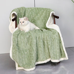 Modieuze Gedraaide Huisdier Hoge Sterkte Slijtvaste Zeer Vormbare Deken Zachte Watten Menselijke Deken, Hondendeken - Product Image 4