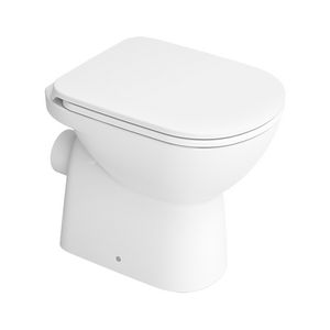 Inodoro GEMMA 2, 36 cm de Ancho, 48.5 cm de Largo, con Desagüe al Piso - Product Image 1