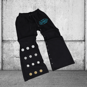 กางเกงยีนส์ผู้ชายทรงหลวมมีซิปป้องกันการเกิดขน - Product Image 2