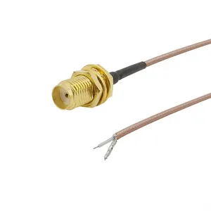 Conector hembra SMA a PCB, Cable de soldadura Pigtail RF Coaxial de 7-50cm para enrutador inalámbrico WIFI GPS