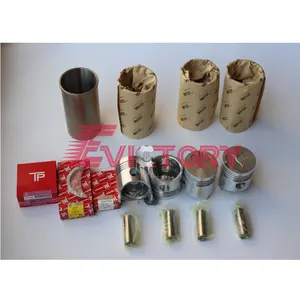 Cho TOYOTA 2j xây dựng lại kit Piston ring đầy đủ Gasket Set xi lanh lót tay áo Kit trục khuỷu conrod mang