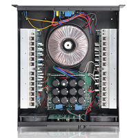 Amplificateur de puissance professionnel CA20 2*1000W 8ohm stéréo double canal classe H, corps métallique 4 ohms, 20Hz-20KHz, XLR