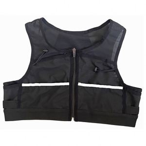 Reflective <b>Running</b> Sports Backpack Vest Outdoor Cell Phone Holder <b>Running</b> Vest <b>with</b> Bottle Holder for Runner - Product Image 1