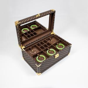 High-Quality <b>Vintage</b> Large Leather Storage <b>Box</b> For Collection And Organization As A Storage <b>Box</b> Ornament - Product Image 5