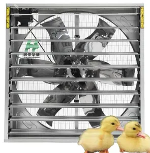 1380 mm temperature controlled push pull industrial exhaust fan