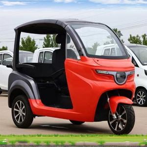 Tricycle personnalisé Vélo électrique Adultes Ouvrir Tricycles électriques 60V 72V Pedicab Tour Tricycle électrique Pare-soleil Auvent - Product Image 2