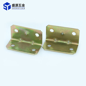 Shengyuan Thickened L-Shaped 90-Degree Right Angle Bracket 5Mm Iron Plating Furniture Cabinet Fixing Support - Product Image 2