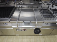 Panci Masak Listrik Komersial 60L 80L, Stainless Steel, Dapat Dimiringkan, Peralatan Dapur untuk Restoran Hotel