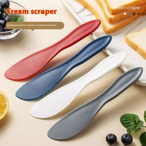Spatule multifonctionnelle en plastique, petits grattoirs colorés, moules à gâteaux et outils de pâtisserie, couteau à crème, spatule à confiture - Product Image 3