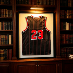Custom Borderless Relief Jersey <strong>Frame</strong> Professional Sports Collectibles Showcase Sleek <strong>Shadow</strong> <strong>Box</strong> for Modern Apartments - Product Image 4