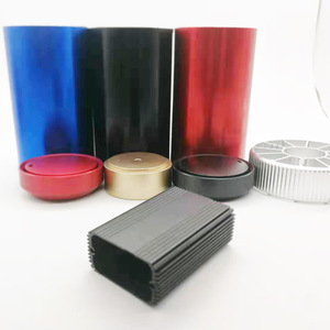 Cajas de Batería de Aluminio 18650, Mecanizadas por CNC, Acabado Cepillado, Portátiles, para Manualidades Electrónicas, Perfiles de Aleación 6063 - Product Image 1
