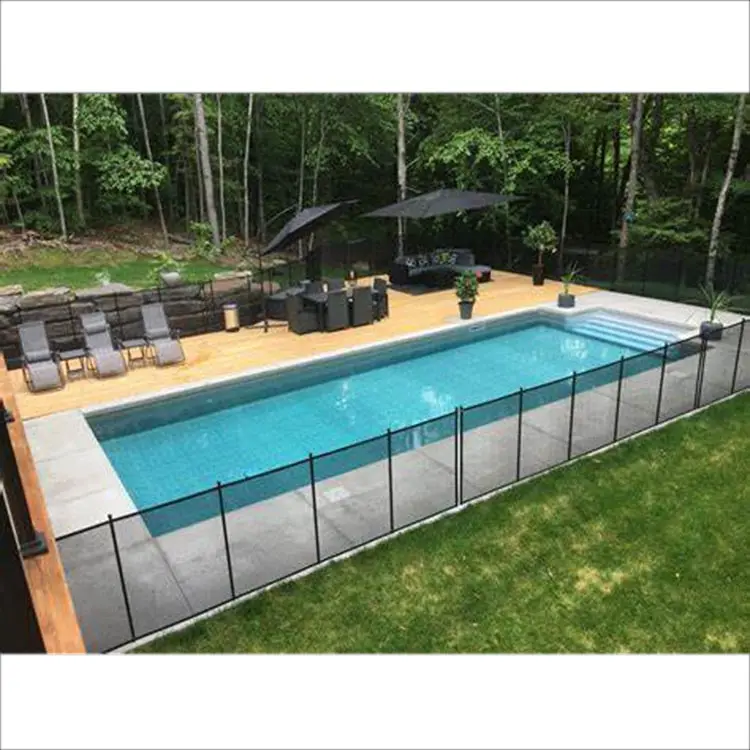Factory Outlet Safety Retractable Above Ground Swimming Pool Fence