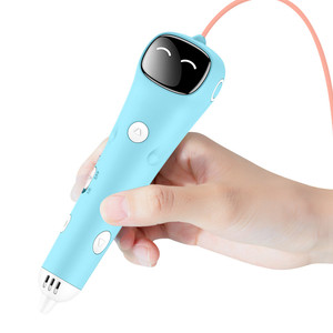 Meow sao <span class=keywords><strong>3D</strong></span> bút không dây sử dụng với PCL Filament 400mAh pin được xây dựng trong Nga ngôn ngữ bằng giọng nói thông báo làm bằng nhựa bền - Product Image 5