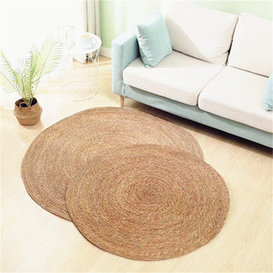 <span class=keywords><strong>Tapis</strong></span> d'intérieur 5x7 Couleur <span class=keywords><strong>Tapis</strong></span> rustiques pour la <span class=keywords><strong>cuisine</strong></span> Jute Demi-cercle Maison Campagne Bois Petit - Product Image 3