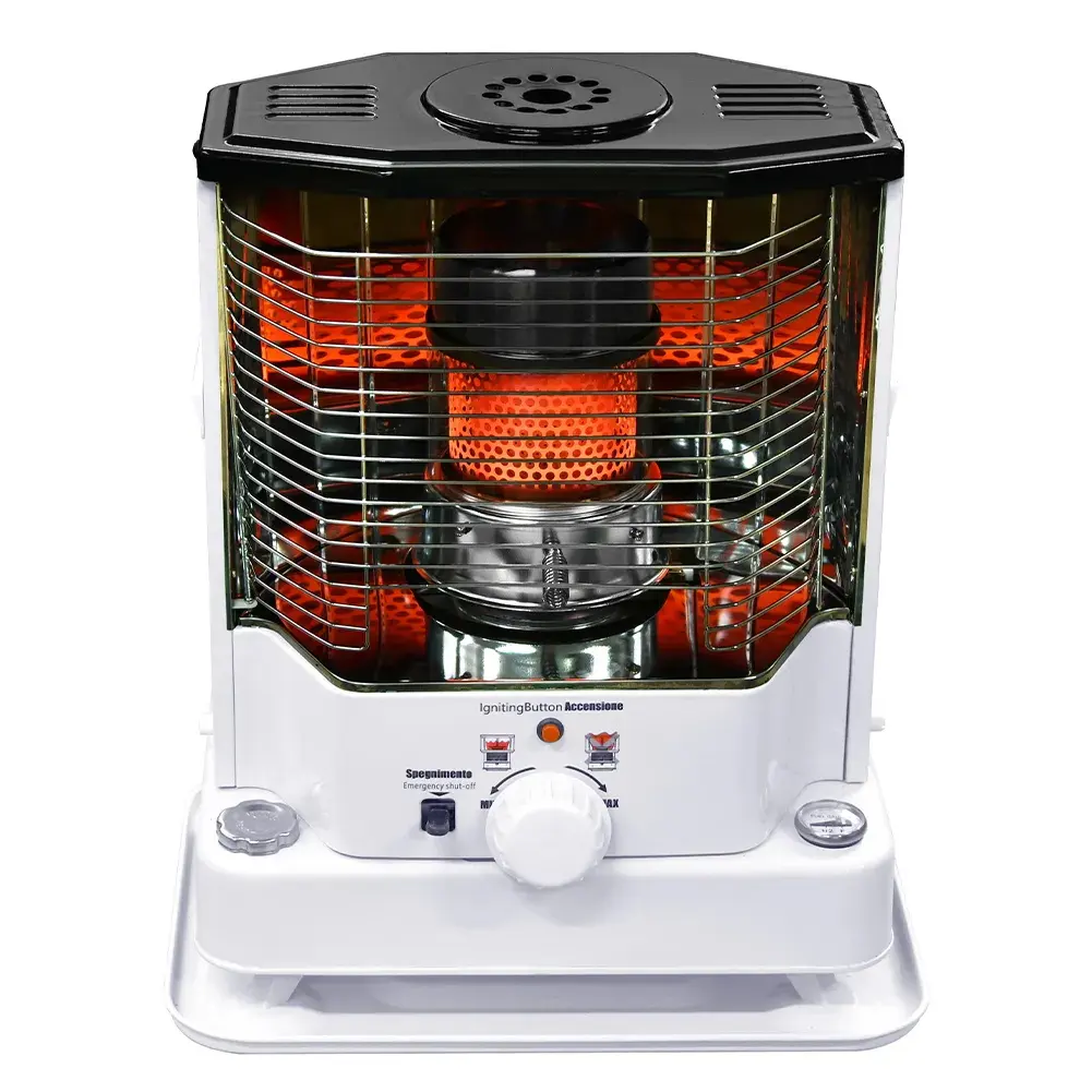 Termostato ajustable Vertak 4.2L mini calentador de queroseno para la venta calentador de queroseno para exteriores con función de protección contra vuelcos