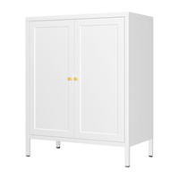 Armoire de rangement en acier durable et réglable, unité multifonctionnelle pour l'affichage de livres et le rangement, idéale pour le salon