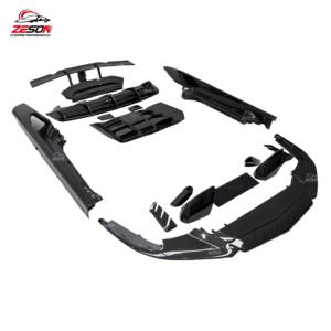 Nuovo Kit Carrozzeria in Fibra di Carbonio Testato in Tunnel Aerodinamico per Lamborghini Huracan <span class=keywords><strong>EVO</strong></span>, Kit di Aggiornamento Prestazioni con Labbro Paraurti Anteriore - Product Image 3