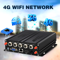 Caméra DVR MDVR 1080P de haute qualité d'usine, 4 canaux, 8 canaux, fonction GPS WiFi, carte SD 4G