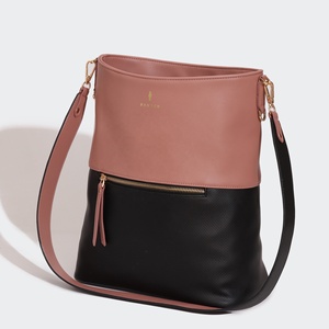 Sac à main cosmétique rose avec cordon de serrage pour le shopping et le tourisme de haute qualité - Product Image 3