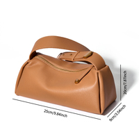 Sac à bandoulière en cuir véritable personnalisé de haute qualité, sac de luxe discret pour femme, sac de créateur sous le bras, fabricant OEM ODM