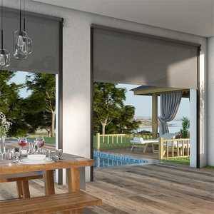 Con Lăn Màn Trập Cửa Đứng Có Động Cơ Chống Gió Ngoài Trời Có Khóa Kéo Ngoài Trời - Product Image 4