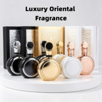 Parfum Arabe en Gros 50ml Bois d'Encens Parfum Longue Durée Marque Privée Logo Personnalisé Fournisseur en Gros