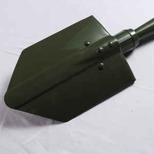 Multi Function Shovel Army Green Foldable With Storage Cover Outdoor Camping Fishing Use - Product Image 3