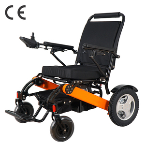 Équipement pour handicapés pliant le <span class=keywords><strong>fauteuil</strong></span> roulant <span class=keywords><strong>électrique</strong></span> en aluminium pour les personnes handicapées - Product Image 6
