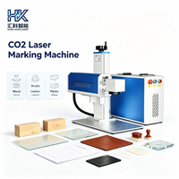Graveur laser CO2 non métallique 30W 60W, table de travail CNC pour le marquage du bois, du bambou, du caoutchouc et de l'acrylique