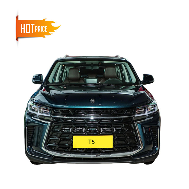 Advanced Dongfeng Forthing T5 1.5T 190Hp 7DCT Petrol Car 7 Seater Suv Cars New 2024 Dongfeng SUV for Homewith Airbags