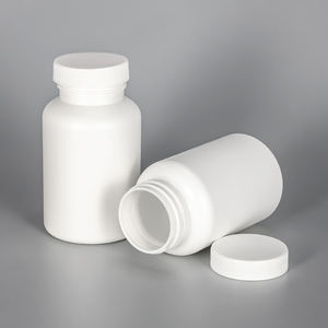 Factory Price Custom logo White Empty 50cc 200ml 250ml 300ml <strong>HDPE</strong> <strong>Plastic</strong> Vitamin Pill Capsule <strong>Bottle</strong> Medicine <strong>Bottles</strong> with Lid - Product Image 4