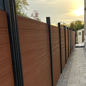 Lames de clôture <span class=keywords><strong>en</strong></span> WPC creuses résistantes à la moisissure UNIFLOOR, panneaux de clôture, prix des clôtures composites - Product Image 3