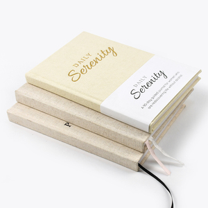 Cuaderno Personalizado en Inglés, Diario de Gratitud, Agenda, Cuaderno de Tela de Lino, Diario de Planificación, <span class=keywords><strong>Libro</strong></span> de Gratitud - Product Image 4