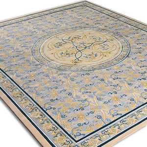 Tapis tufté en laine et viscose décorative artistique de qualité supérieure lavable antidérapant écologique pour le salon de l'hôtel à la maison - Product Image 5
