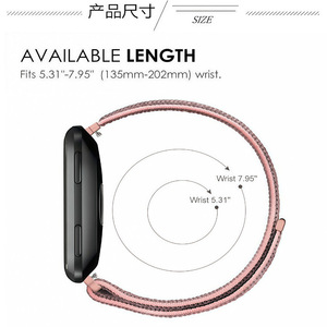 Correa de <span class=keywords><strong>Reloj</strong></span> Deportiva Universal de Nailon de 20 mm y 22 mm para Samsung Galaxy Watch 41 44 46 47 mm, Garmin, Huawei, <span class=keywords><strong>Xiaomi</strong></span>, <span class=keywords><strong>Fitbit</strong></span> - Product Image 6