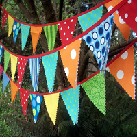 CRD Offre Spéciale : Décorations de Fête, Bannière Joyeux Anniversaire en Polyester, Guirlandes Réutilisables et Légères