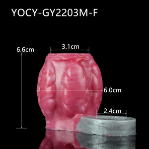 YOCY Fantasy Penis Enlargement Knot Toy Silicone Soft Cock Ring <strong>Delay</strong> Ejaculation Sex Toy For Men With Anti-off Ring - Product Image 6