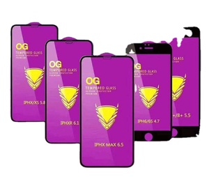 9H de alta calidad OG Armadura dorada de vidrio templado Protector de pantalla para iPhone <span class=keywords><strong>11</strong></span> <span class=keywords><strong>11</strong></span> Pro <span class=keywords><strong>11</strong></span> Pro Max - Product Image 1